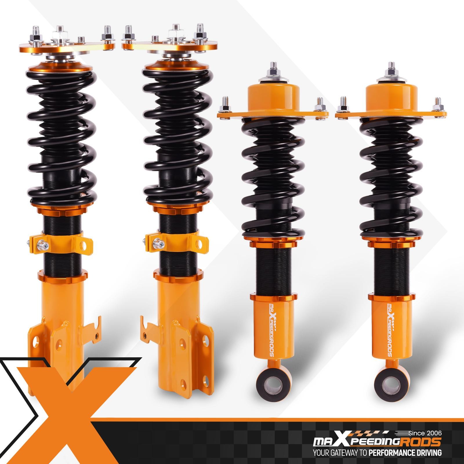 Coilovers For Toyota Corolla 2003-2008 E12 Matrix E130 XRS 1.8 VVT-i 1.4 D4-D