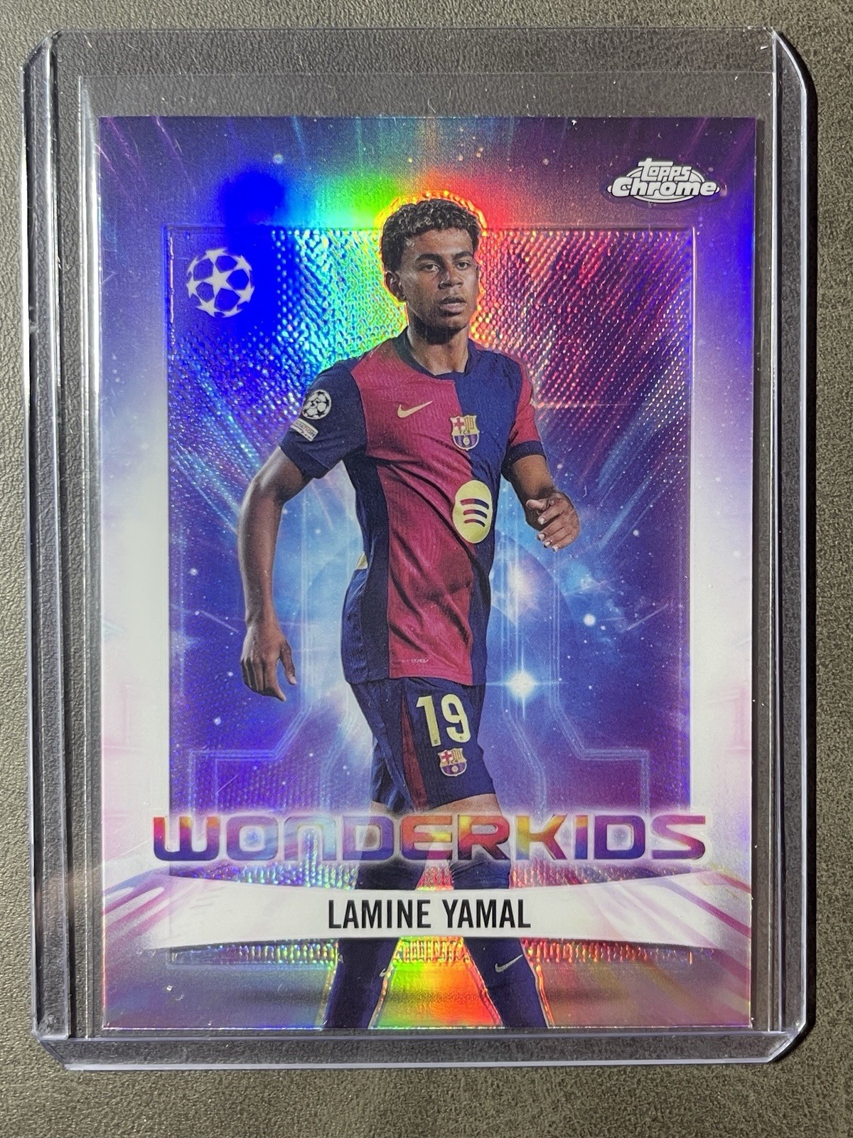 LAMINE YAMAL - 2024-25 Topps UCC Cromo - Wonderkids - Barcelona