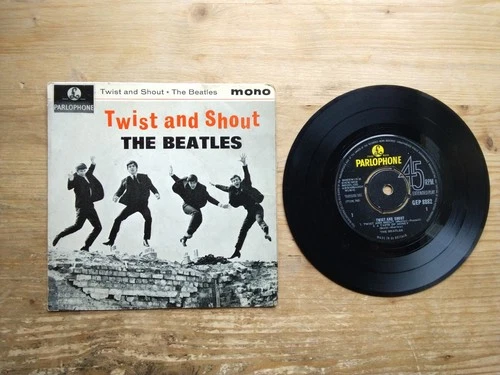 The Beatles Twist and Shout EP 1N/1N Press VG 7" EP Vinyl Record GEP 8882 (AJ)