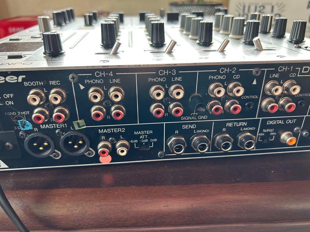 Pioneer DJM-700 Silver Digital DJ Mixer 4-Channel 4ch DJM700 DJM-700-S Tested JP