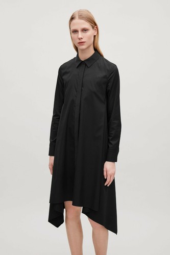 Shirt Dress COS NEW EU 36 UK 10 Black 