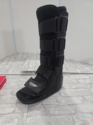 Orthopedic Foot Ankle Boot Brace Biomet Ortho Size L/XL 1 foot Long, 17'' tall
