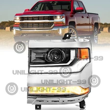 For 2016-2018 Chevy Silverado 1500 HID/Xenon Headlight Driver Left Side 16-19
