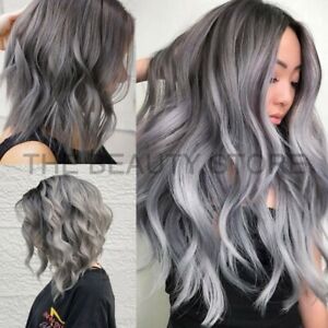 Magic Hair Color Semi Permanent Sky Blue Grey Ash Blonde Toner Dye Tint Ebay