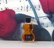 Tabu Cologne 0.5 FL. OZ. By Dana. Violin Bottle. NWOB.
