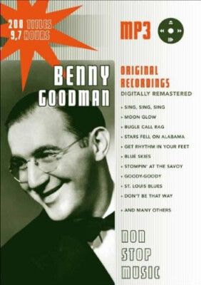 BENNY GOODMAN Original Recordings MP3 ( 200 Titels 9,7 Hours Membran Music)