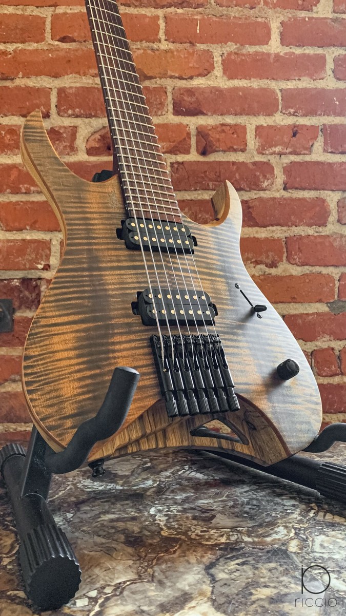 Mayones Hydra Elite 7 | snakewood fretboard | 2018 | headless 7