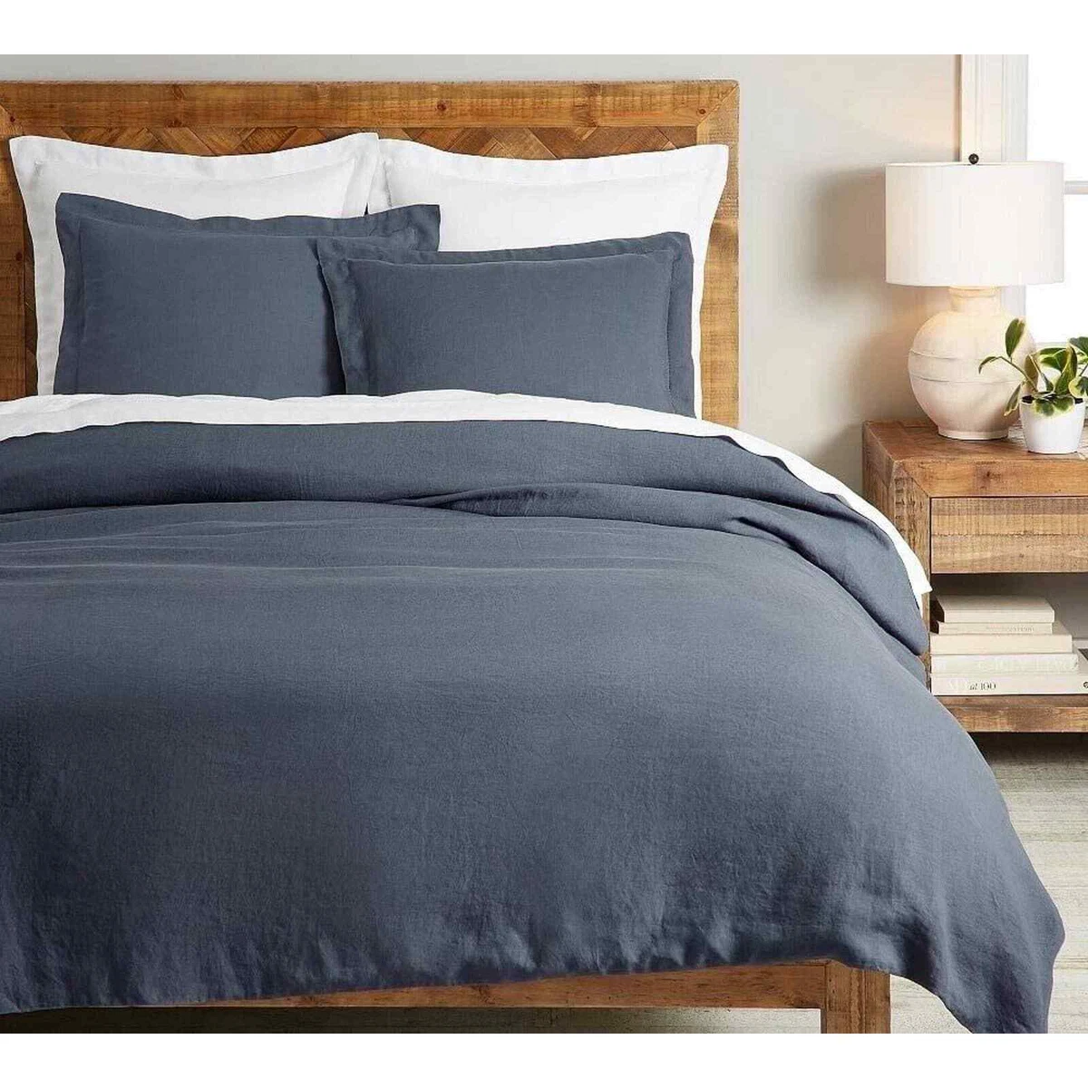 California king 2024 linen duvet cover