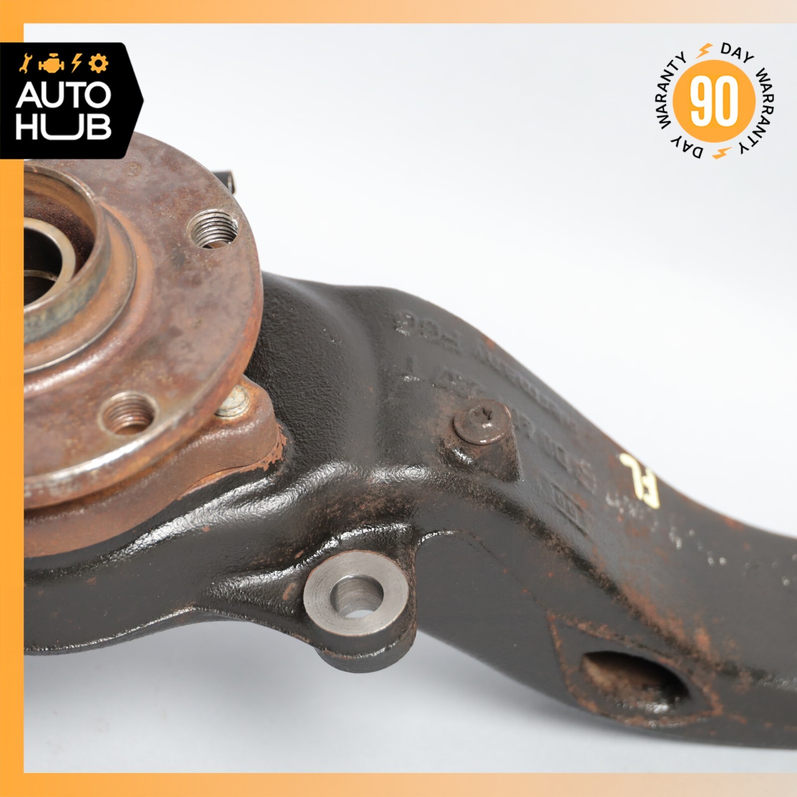 03-07 Bentley Continental GT Coupe Front Left Side Spindle Knuckle Hub OEM 31k