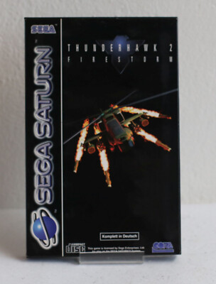 Sega Saturn - Thunderhawk 2 - incl. Bocklet & OVP