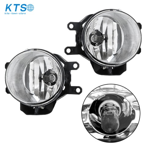 Front Bumper Fog Lights Lamp For 2016-2018 Toyota RAV4 Switch+Wiring Left+Right - Picture 7 of 15