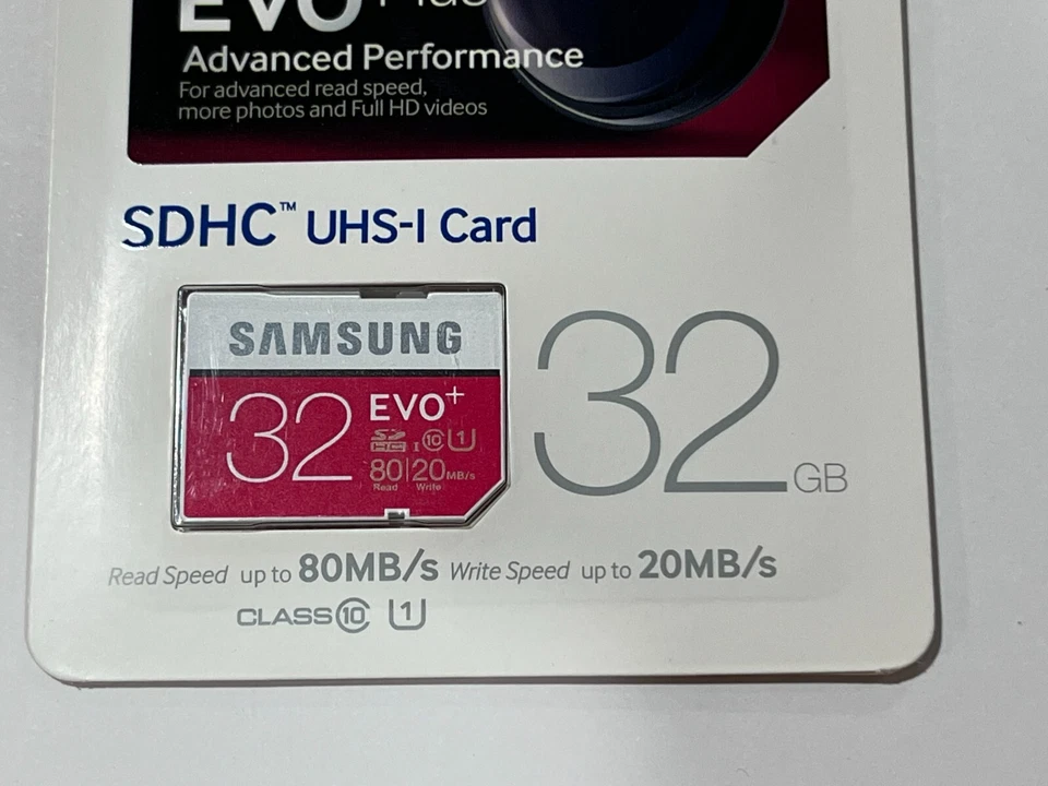 New Samsung SDXC EVO+ Memory Card 32GB MB-SC32D/AM - Image 2 of 4