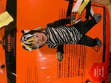 6/12 months zebra costume new