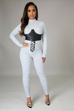 Tied up jumpsuit available in sizes S-L