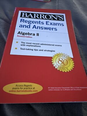 Geometry And Algebra II Regents Review Books