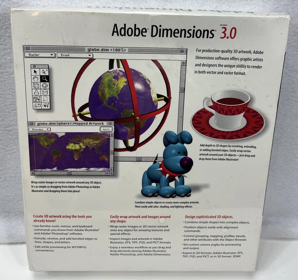 Adobe Dimensions 3.0 Education Version Academic ID Required Mac OS New Sealed - Image 2 of 4