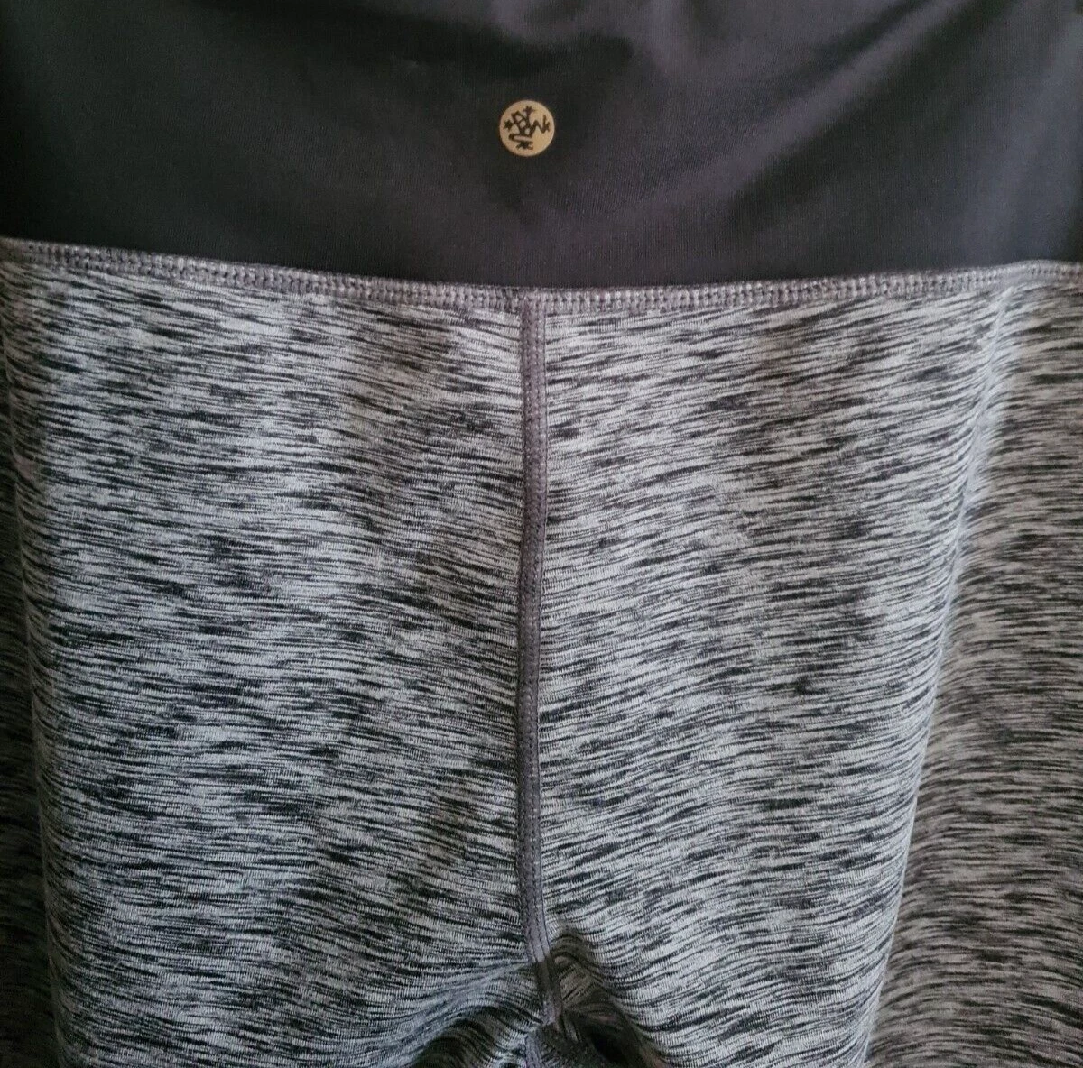 manduka cut out wrap waist leggings