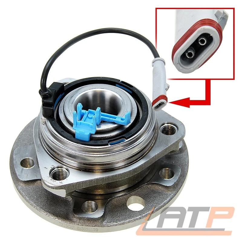 RADNABE RADLAGERSATZ RADLAGER SATZ VORNE LI RE 5-LOCH FÜR OPEL ASTRA H ZAFIRA B - Bild 4 von 4