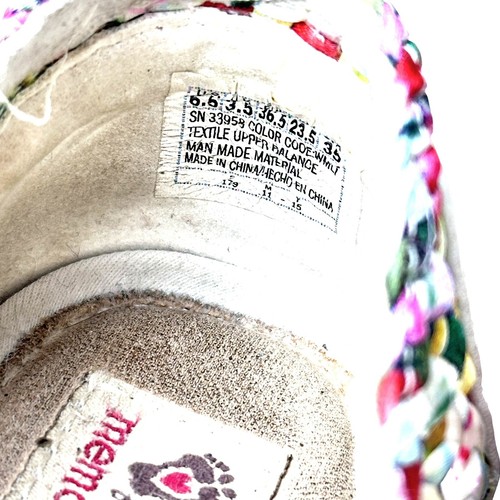 Skechers Bobs Women’s Size 6.5 Memory Foam Slip On Flats Multi Color - Picture 9 of 12