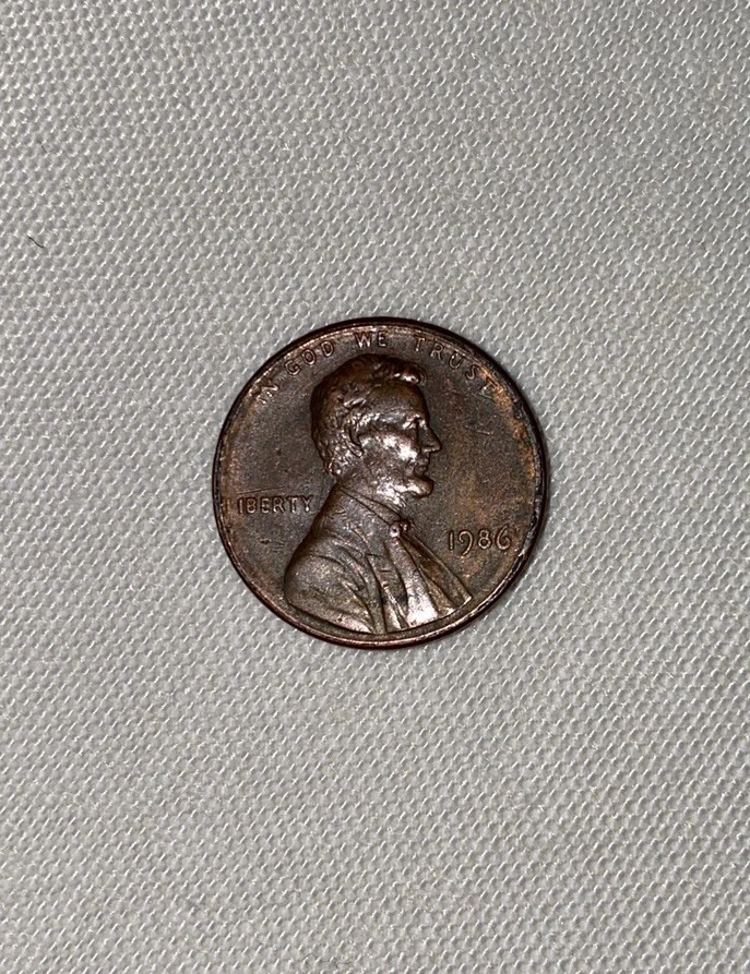 1986 Lincoln Cent Penny 1C Coin, DD Errors - Image 3 of 4