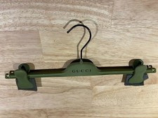 Authentic GUCCI Pant Hanger 15  Green Velvet Non-slip