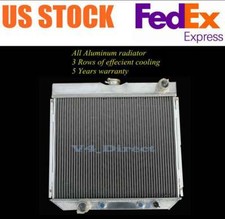 3 Row Radiator Fit 1967-1970 Ford Mustang 1971-1972 Mercury Comet 4.1l3.3l 2.8l