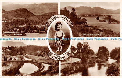 R316472 Ein kleiner Scotch von Comrie Abruchill Hills River Earn Ross Bridge Valent