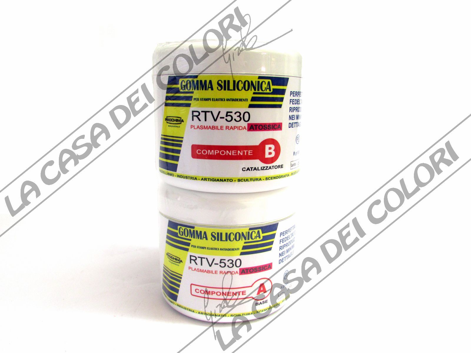 PROCHIMA - RTV-530 - 500g - GOMMA SILICONICA IN PASTA PER POLIADD - SILICONE