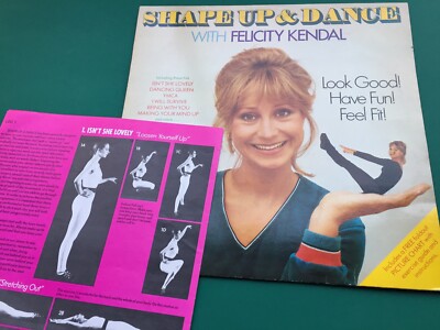 SHAPE UP & DANCE WITH FELICITY KENDAL Keep Fit LP ABBA Bucks Fizz Stevie Wonder