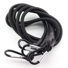 36" Heavy Duty Bungee Cord With 2 Carabiner Alloy Hooks Stretch Straps For TieUK