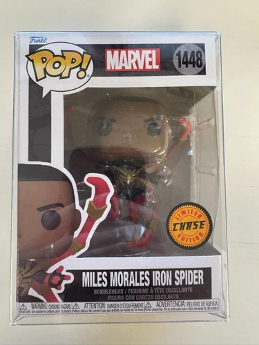 Funko Pop! - MILES MORALES (Unmasked Chase) - Marvel - 1448 (3)