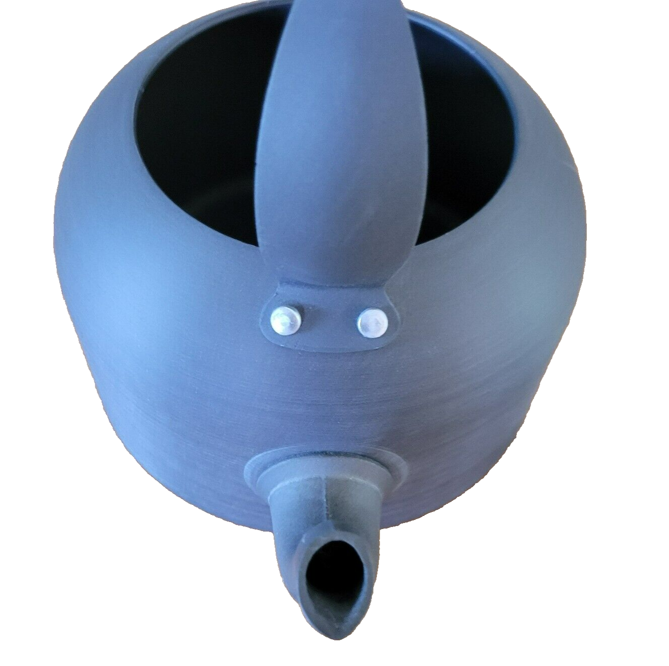 Vintage Calphalon Anodized Tea Pot Kettle 2 Quart Dark Gray USA Made in