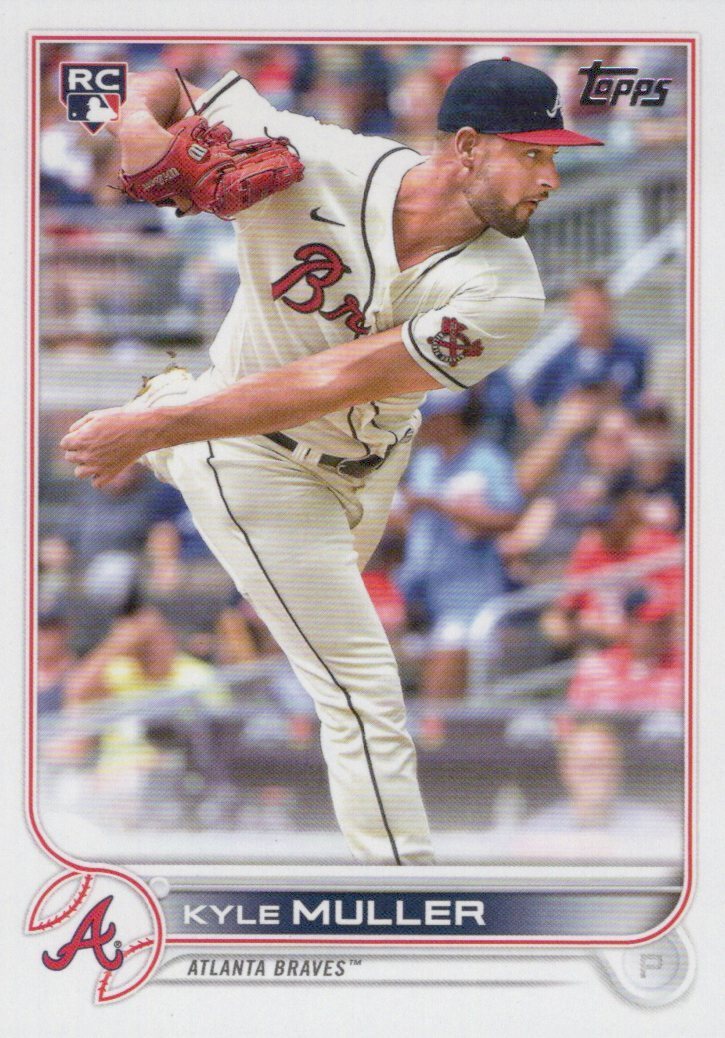 2022 Topps Baseball #30 Kyle Muller RC Atlanta Braves