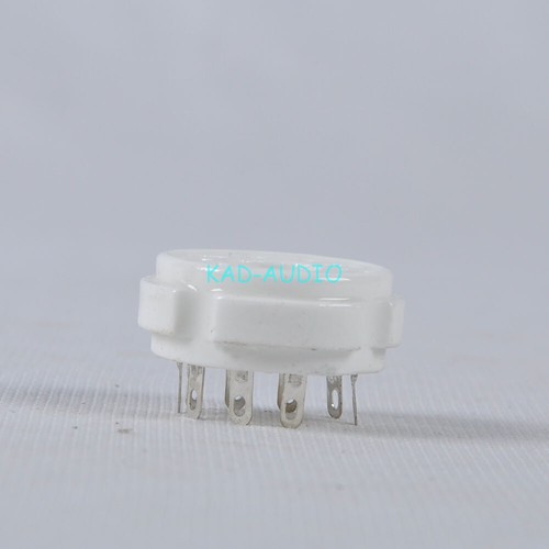 Enchufe de tubo de cerámica amplificador de 9 pines de 2 piezas para base EL509 EL504 EL502 6LQ6 7868 B9D - Imagen 5 de 8