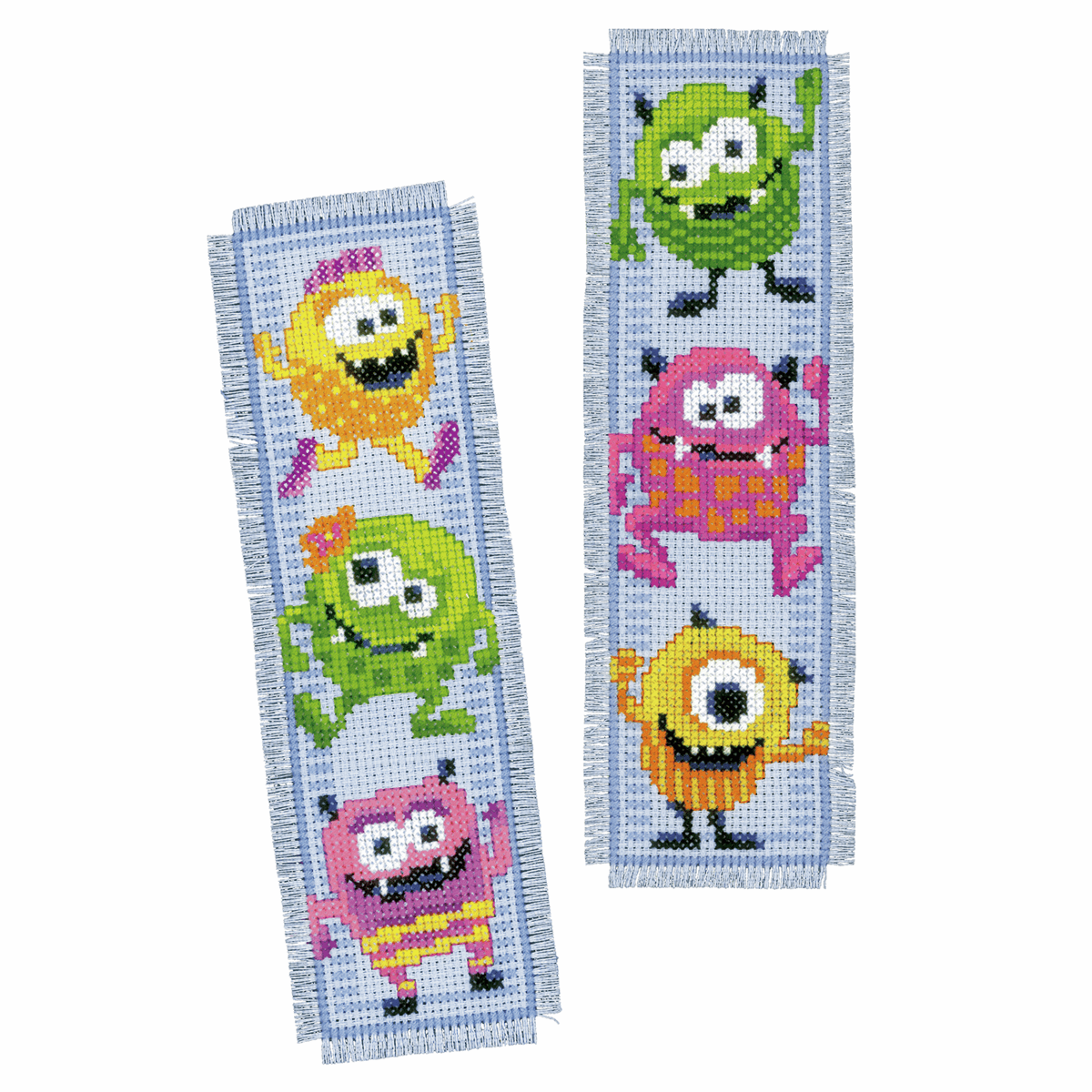 Vervaco 1-Piece Bookmark Little Monsters - Image 2