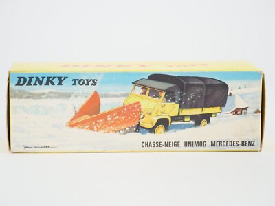 Dinky Toys atlas 567 chasse-neige unimog Mercedes-Benz