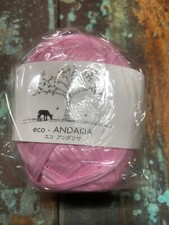 Hamanaka Eco - Andaria Pink Craft Raffia 40g/80m 32