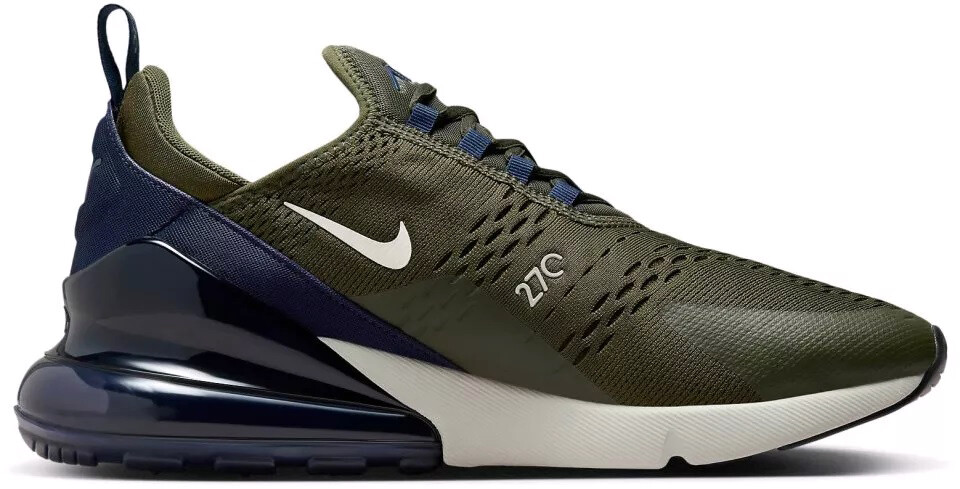 Мужские кроссовки Nike Air Max 270 Cargo цвета хаки/Светлая кость (AH8050 303)