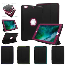 For iPad 2018 9.7" Slim Fit Case Stand Cover Auto Sleep/Wake + Screen Protector
