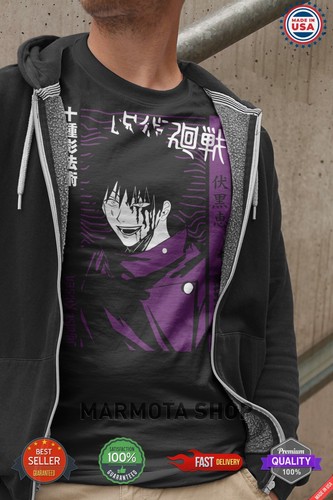 Megumi Fushiguro Jujutsu Kaisen T-Shirt Gojo Satoru Anime Japanese Tee Shirt JJK - Bild 2 von 18