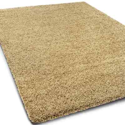 Shaggy Teppich Barcelona Hochflor Langflor Wohnzimmer einfarbig / Rund Teppiche