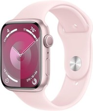 Apple Watch Series 9 45mm Aluminum Case with Sport Band - Light Pink