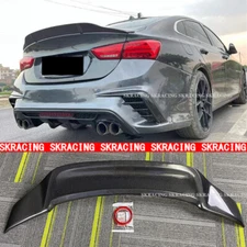 For Chevrolet Malibu 2016-2025 Real Carbon Fiber Duckbill Rear Spoiler Wing Kits