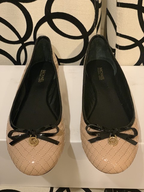 michael kors pink ballet flats
