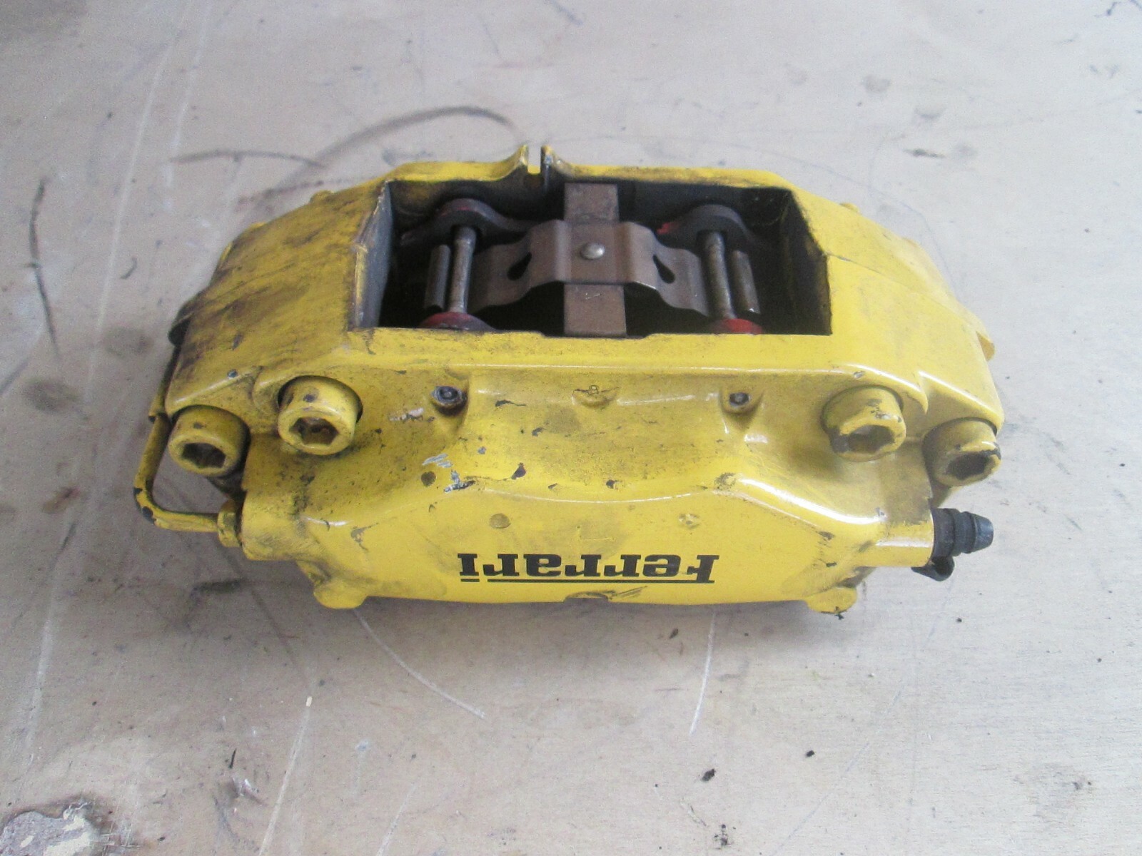 Ferrari 430 Coupe, Spider - RH Front Brake Caliper / Non CCM (Red) - P/N 228000