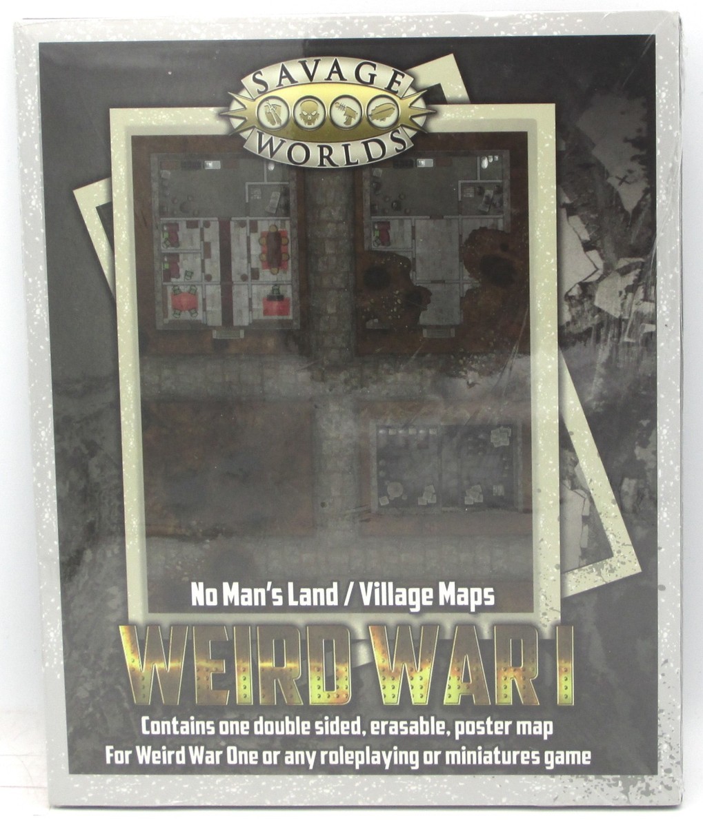 Savage Worlds S2P10623 No Man's Land/Village Weird War I Combat
