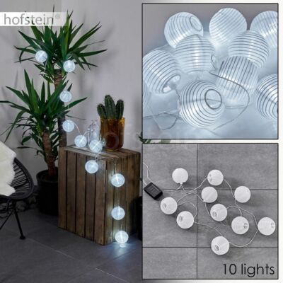 Außen Lampen LED Solar Lichter Ketten Terrassen Garten ...