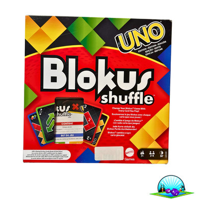 Blokus Shuffle UNO Edition Mattel  - Vollständig