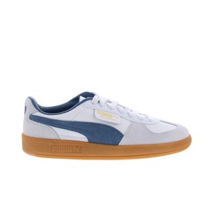 Puma Palermo Cuir 39646424 Hommes Blanc Style de vie en cuir Chaussures