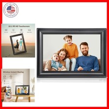 10.1 Inch WiFi Digital Picture Frame, 1280x800HD IPS Touch Screen Digital Pho...